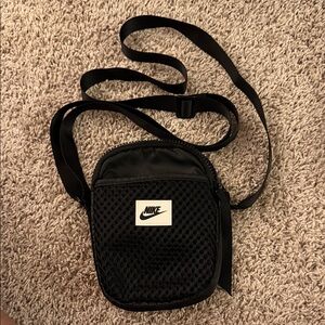 Nike Black Mesh Belt Bag